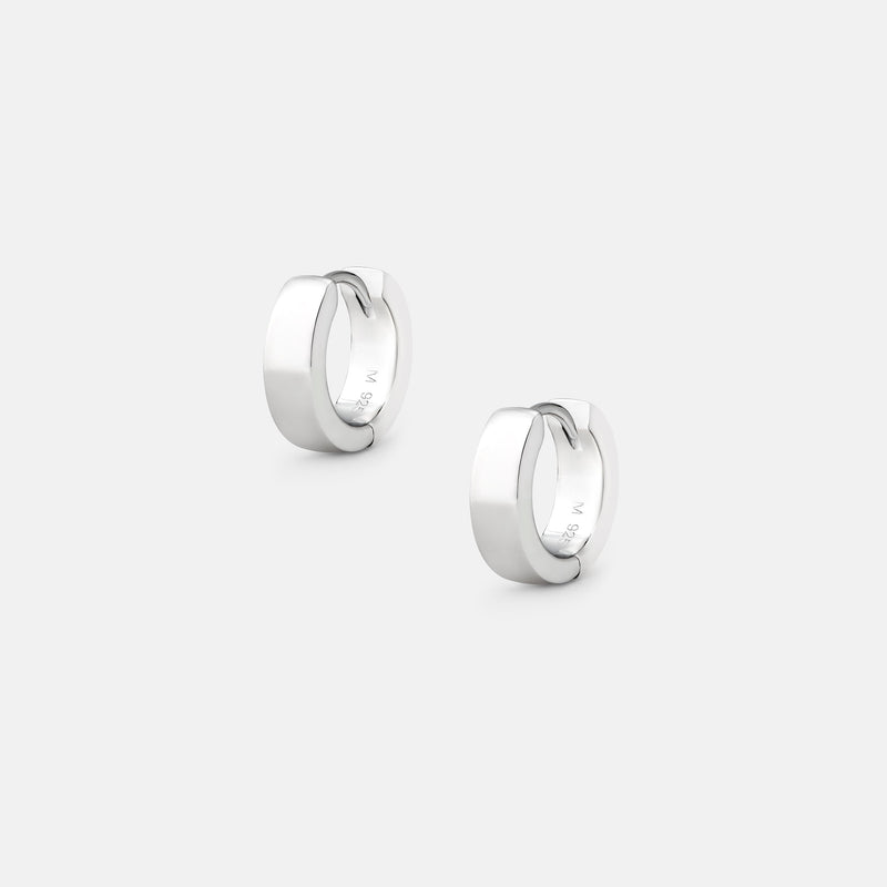 Small Hoops Silver
