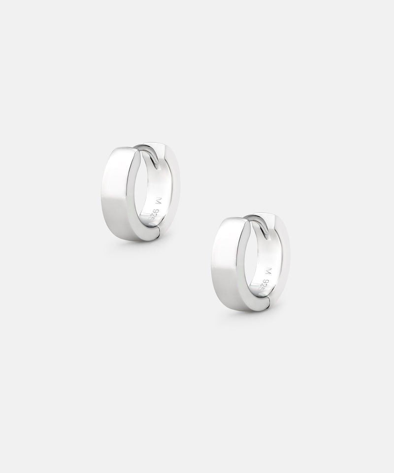 Small Hoops Silver