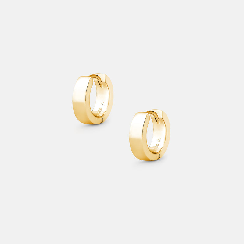 Small Hoops Gold