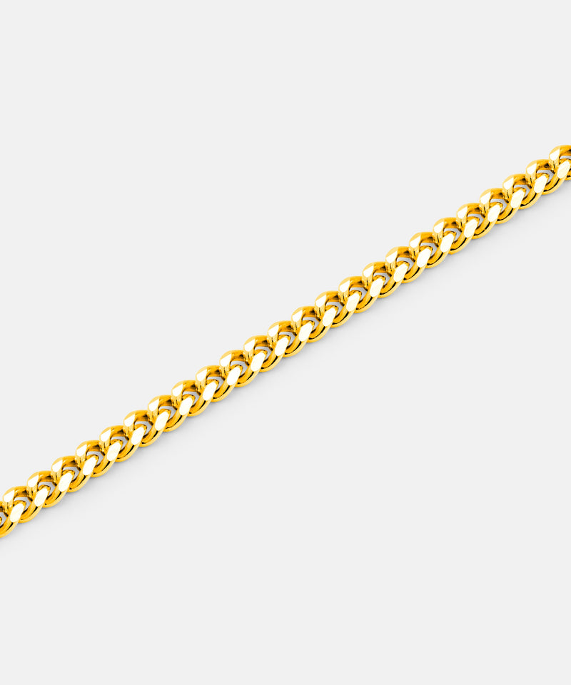 Curb Chain Thin Gold